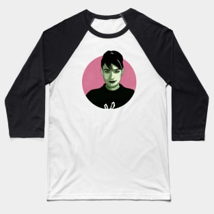 Women of Punk - Kathleen Hanna (Pink) Baseball T-Shirt